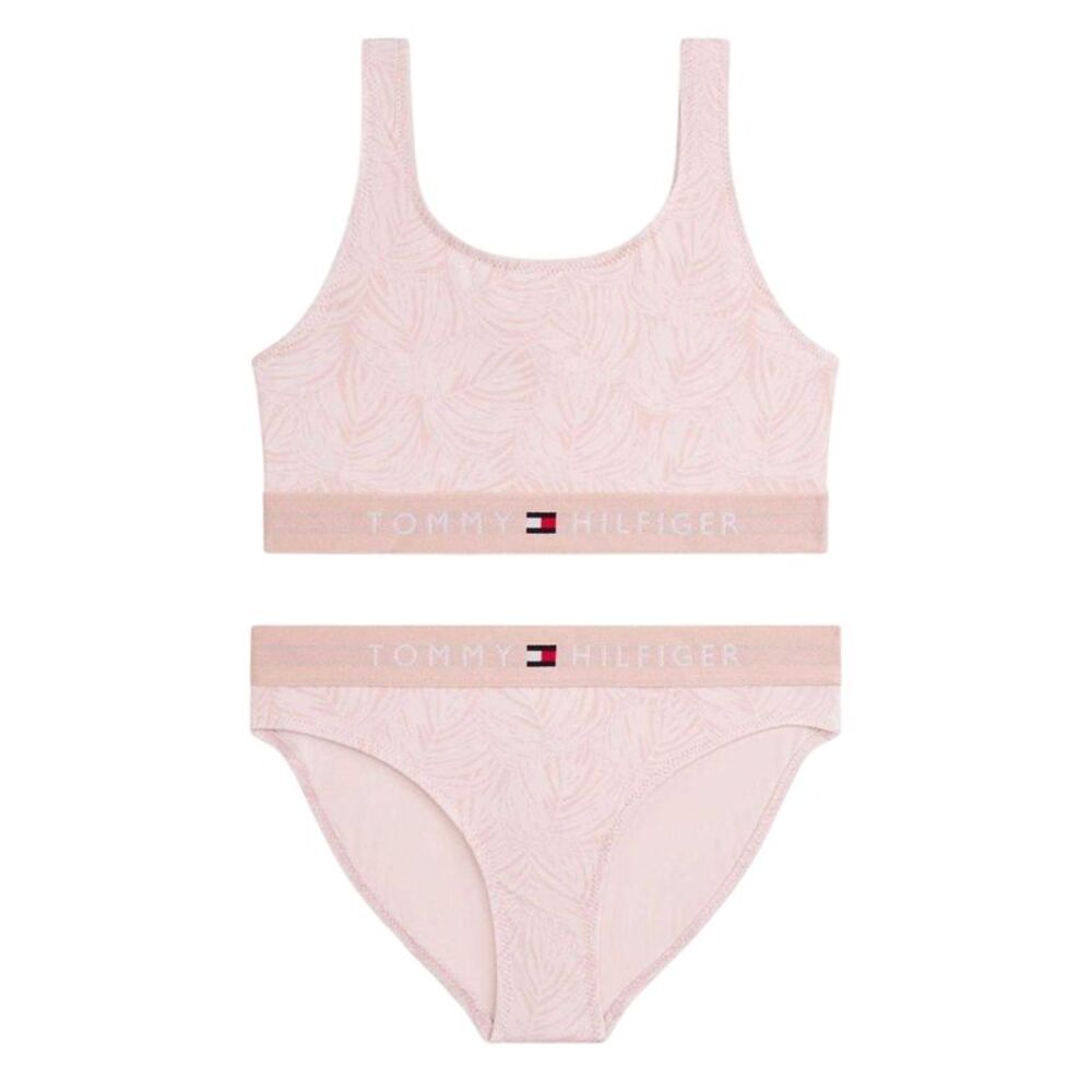 Tommy Hilfiger Girls Bikini Set / Palm Pink